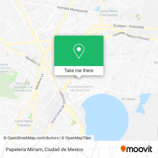 Mapa de Papeleria Miriam