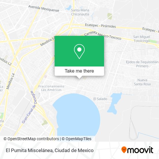 El Pumita Miscelánea map