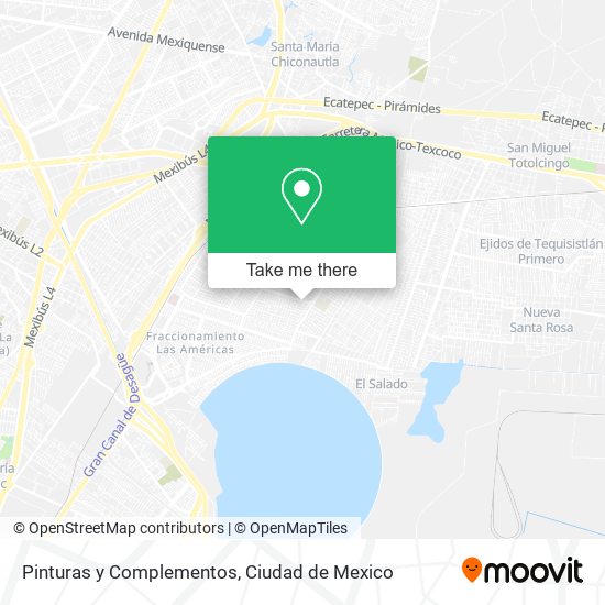 Pinturas y Complementos map