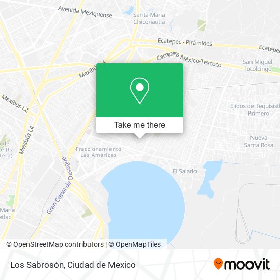 Los Sabrosón map