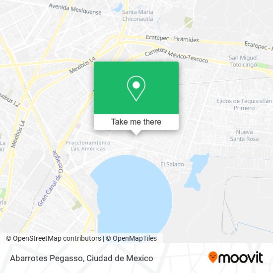 Abarrotes Pegasso map