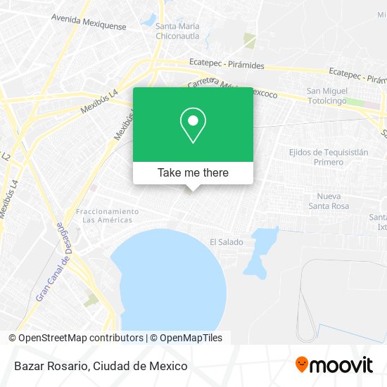 Bazar Rosario map