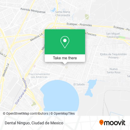 Mapa de Dental Ninguo