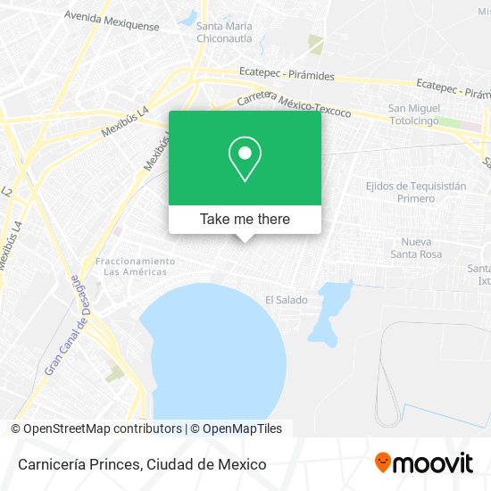 Mapa de Carnicería Princes