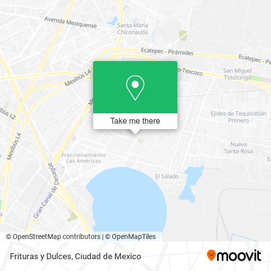 Mapa de Frituras y Dulces