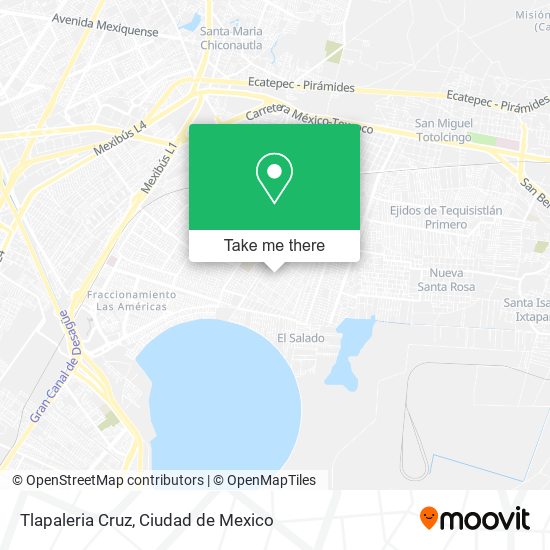 Tlapaleria Cruz map