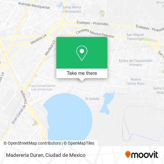 Madereria Duran map