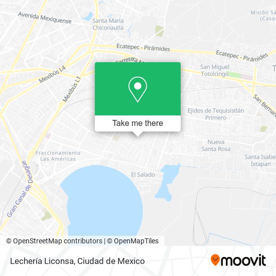 Lechería Liconsa map