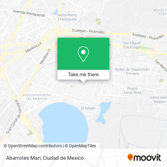 Abarrotes Mari map