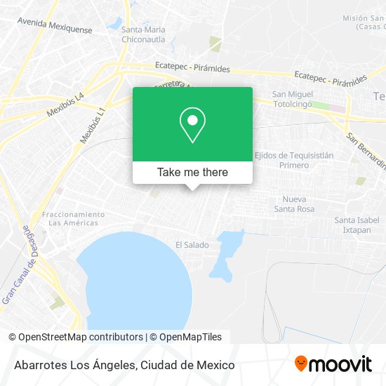 Abarrotes Los Ángeles map