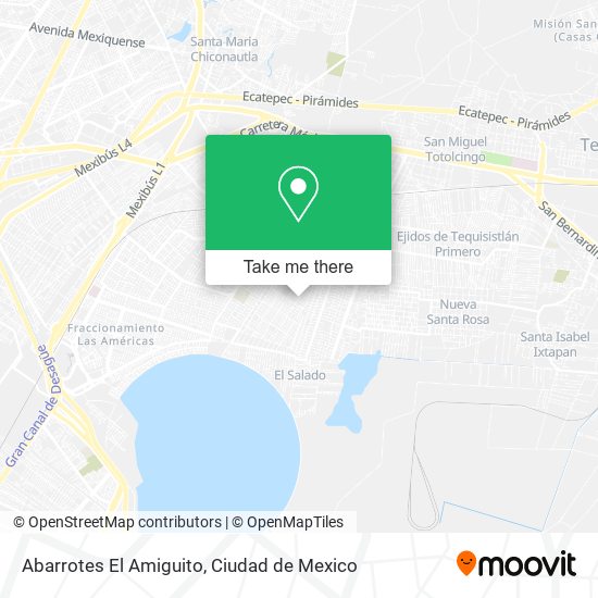 Abarrotes El Amiguito map