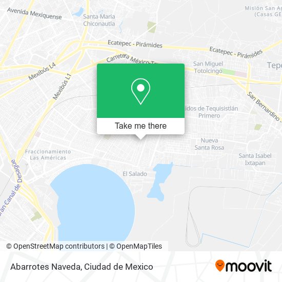 Abarrotes Naveda map