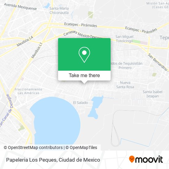 Papeleria Los Peques map