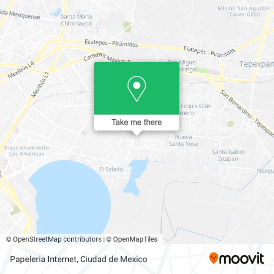 Papeleria Internet map