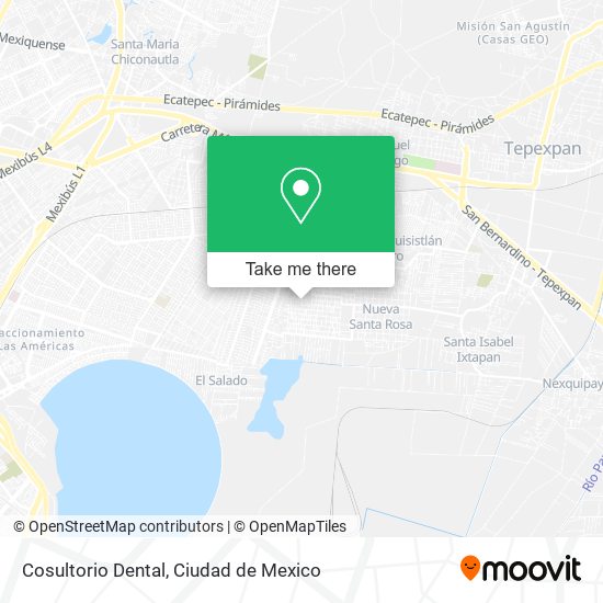 Mapa de Cosultorio Dental