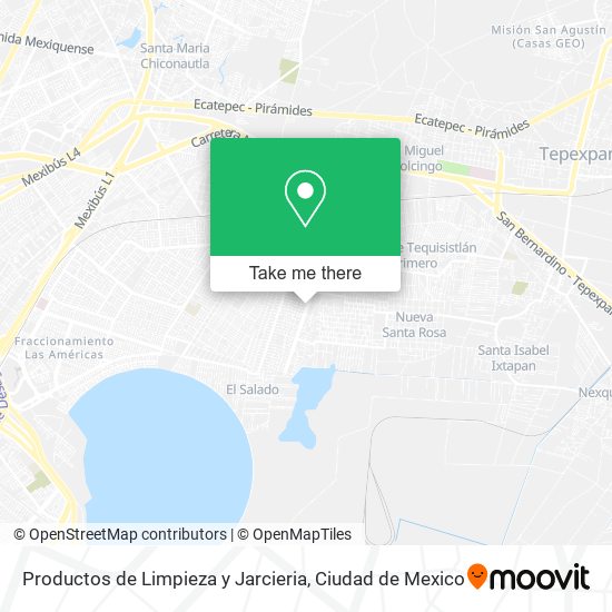 Productos de Limpieza y Jarcieria map