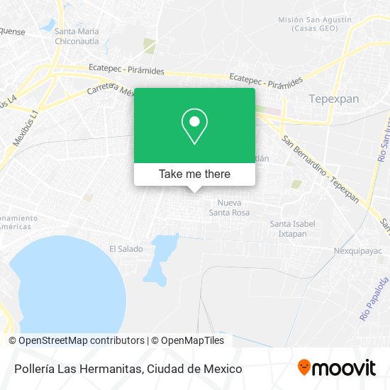 Pollería Las Hermanitas map