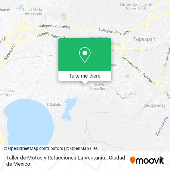 Taller de Motos y Refacciones La Ventanita map