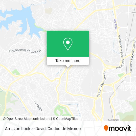 Mapa de Amazon Locker-David