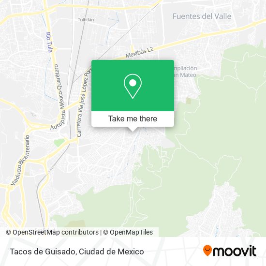 Mapa de Tacos de Guisado