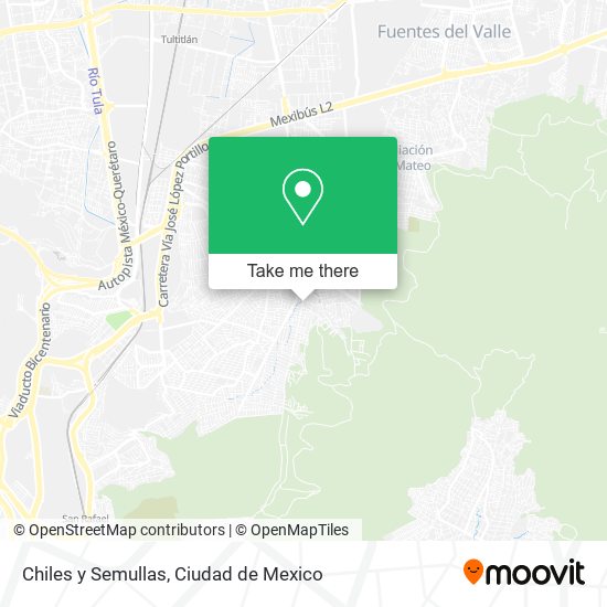 Mapa de Chiles y Semullas