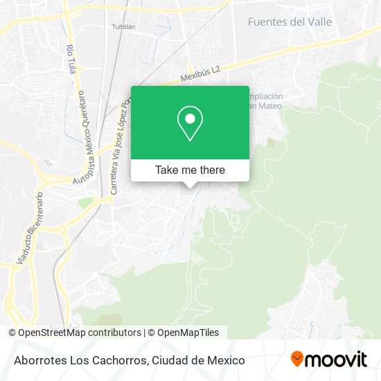 Aborrotes Los Cachorros map