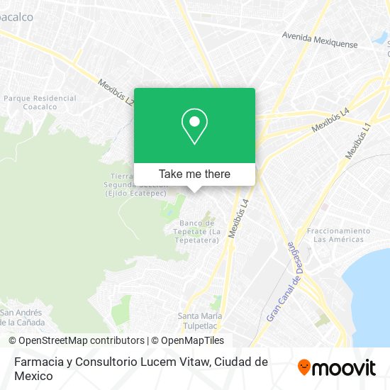 Farmacia y Consultorio Lucem Vitaw map