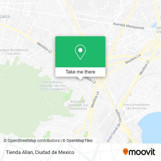 Mapa de Tienda Alian