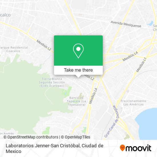 Laboratorios Jenner-San Cristóbal map