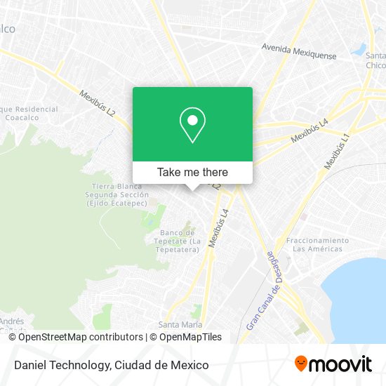 Daniel Technology map