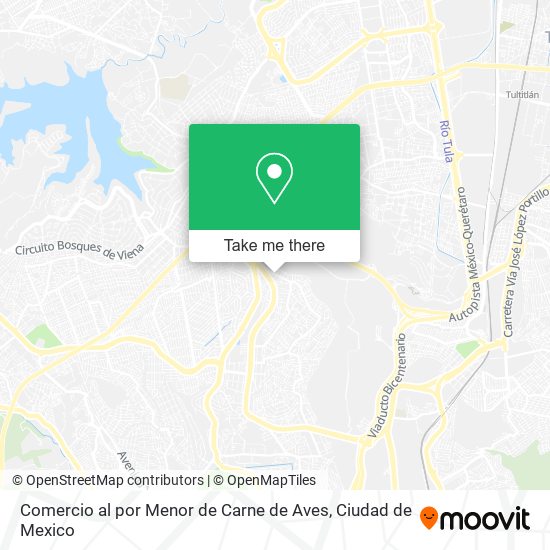 Comercio al por Menor de Carne de Aves map