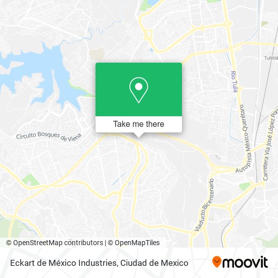 Eckart de México Industries map