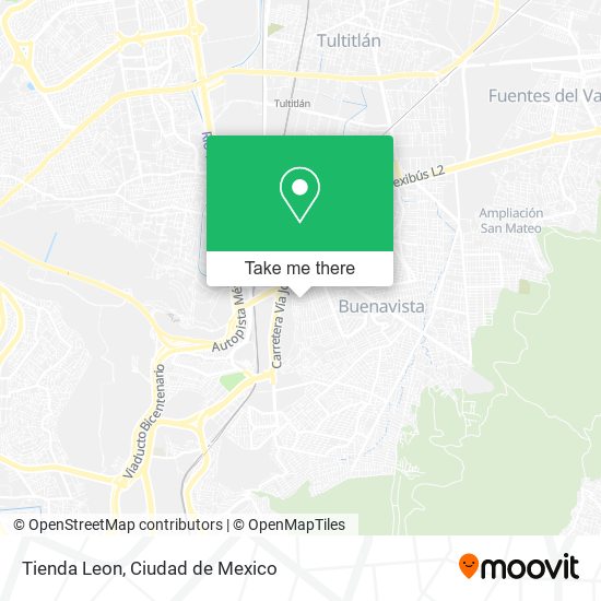Mapa de Tienda Leon