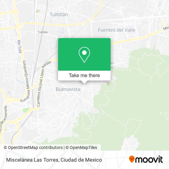 Miscelánea Las Torres map