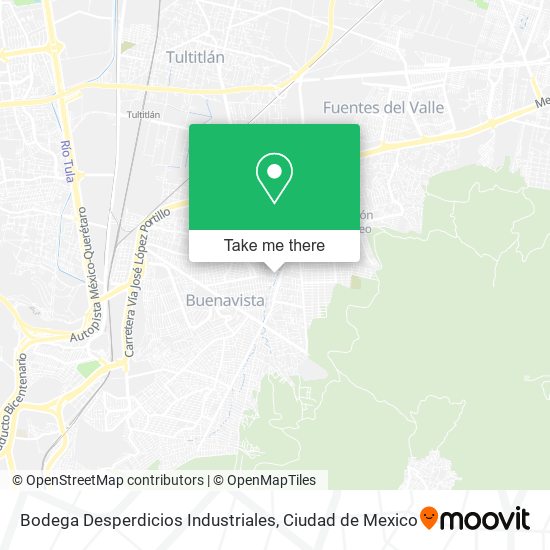 Bodega Desperdicios Industriales map