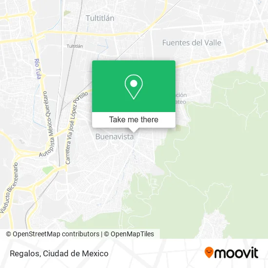 Regalos map