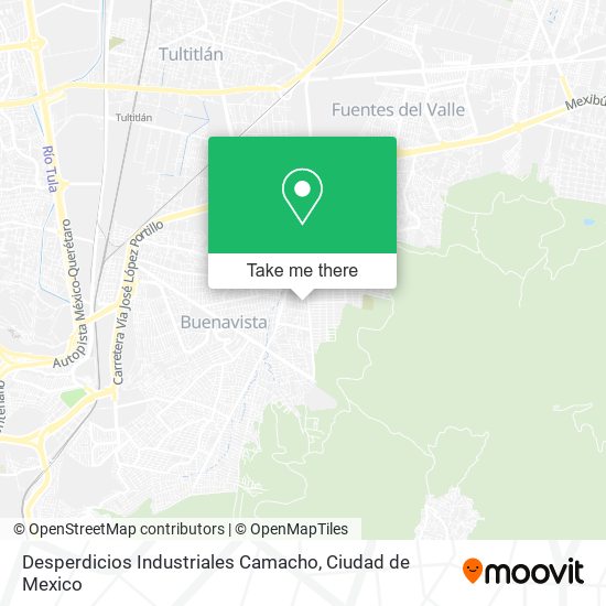 Desperdicios Industriales Camacho map