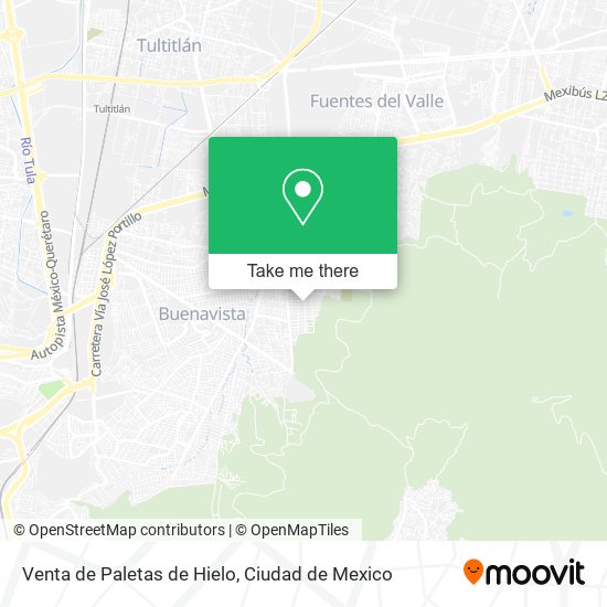 Venta de Paletas de Hielo map