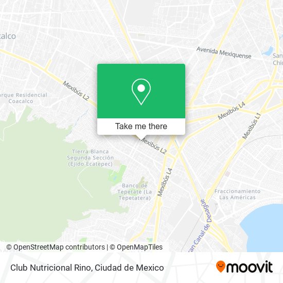 Club Nutricional Rino map