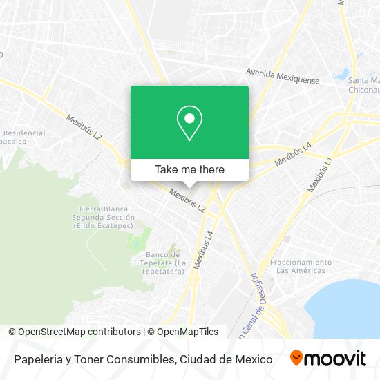 Papeleria y Toner Consumibles map