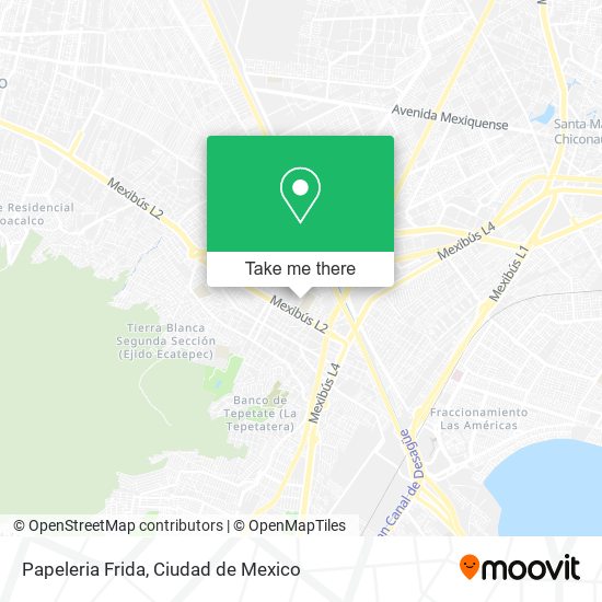 Papeleria Frida map