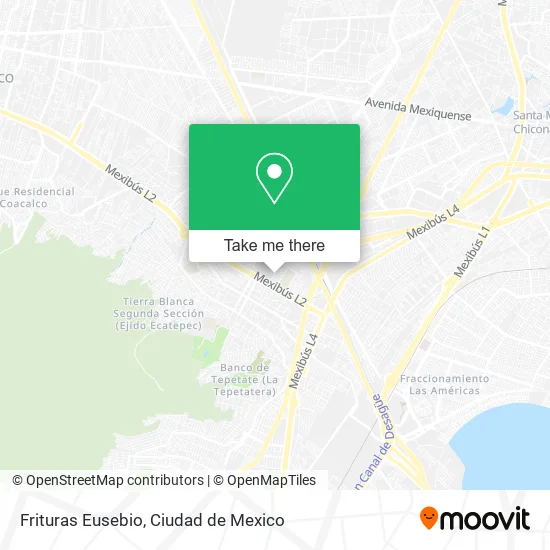 Frituras Eusebio map
