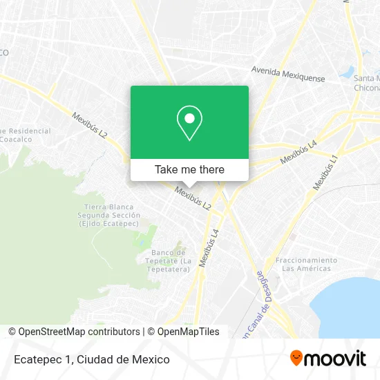 Ecatepec 1 map