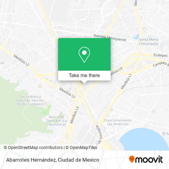 Abarrotes Hernández map