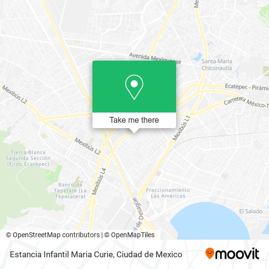 Estancia Infantil Maria Curie map