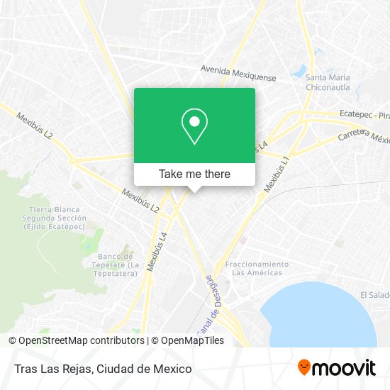 Tras Las Rejas map