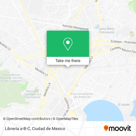 Librería a-B-C map