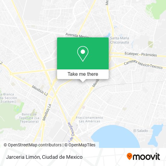 Mapa de Jarceria Limón