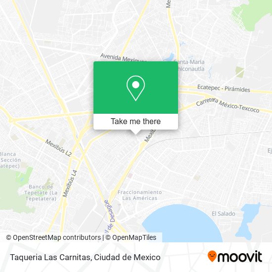 Taqueria Las Carnitas map