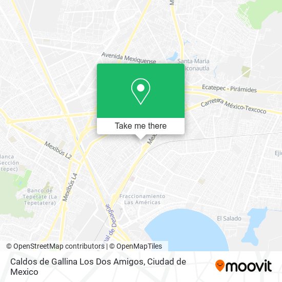 Caldos de Gallina Los Dos Amigos map